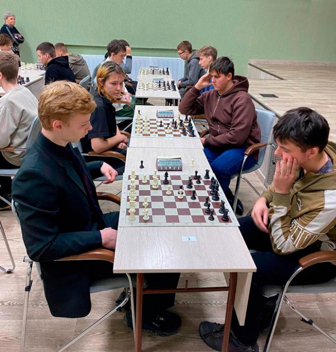 Состоялся шахматный турнир в зачёт спартакиады ссузов