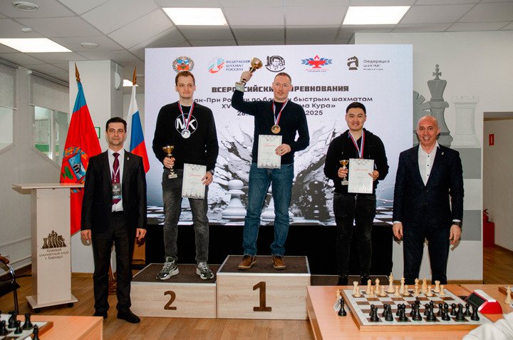 Сергей Заблоцкий – победитель рапид-турнира на XV «Мемориале Кура»