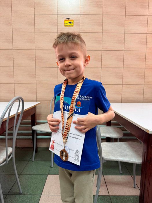 Шестилетний Миша Бобров – бронзовый призёр первенства Сибири
