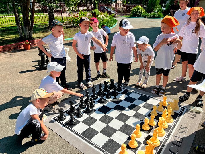«Шахматная зарница» прошла в барнаульском детсаду №56