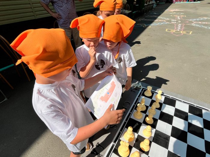 «Шахматная зарница» прошла в барнаульском детсаду №56