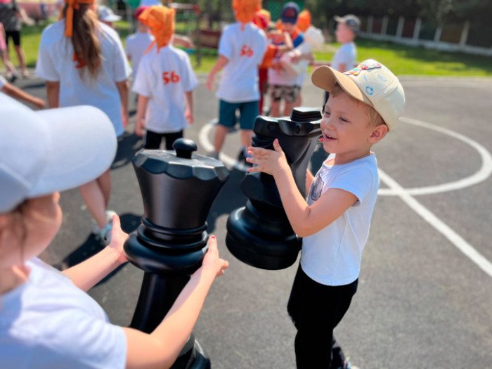 «Шахматная зарница» прошла в барнаульском детсаду №56
