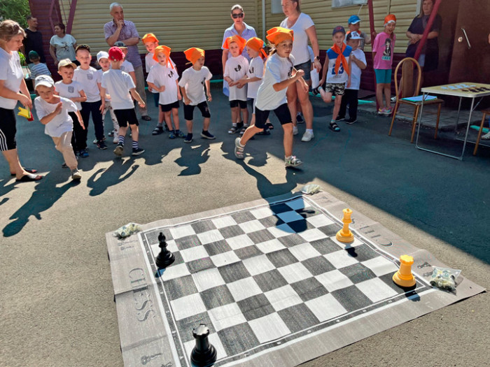 «Шахматная зарница» прошла в барнаульском детсаду №56