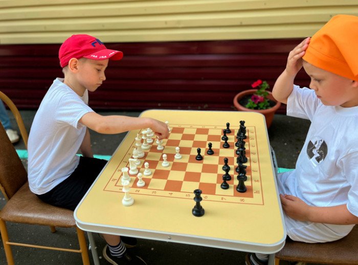 «Шахматная зарница» прошла в барнаульском детсаду №56