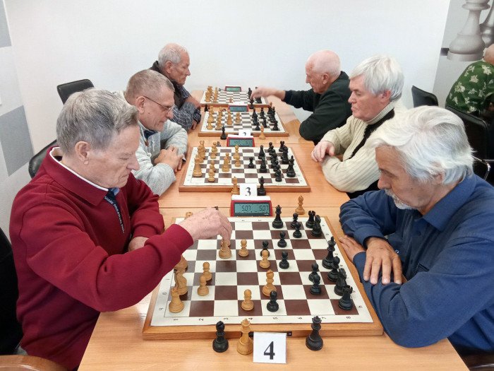 «Кубок Ветеран»: блиц выиграл Алексей Гриценко, рапид – Владимир Бурцев