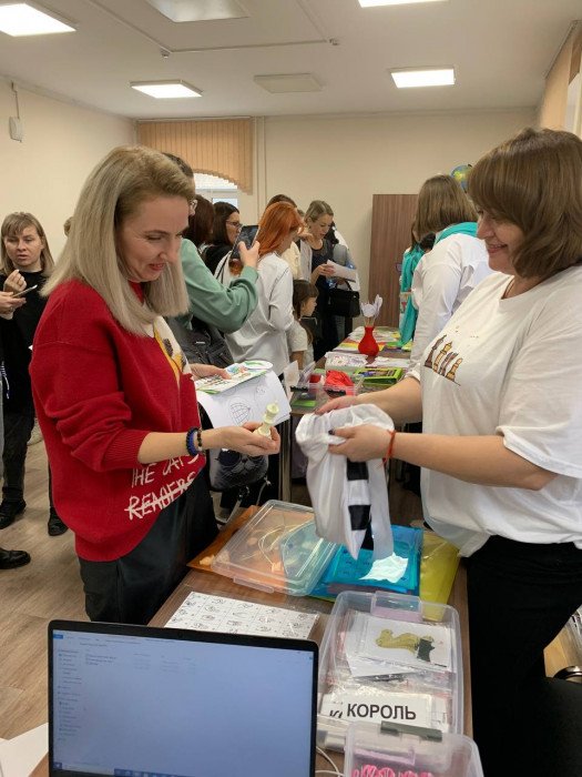 Шахматные методики презентовали на просветительской ярмарке для родителей