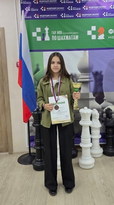 Роман Ворошилов – победитель первенства Сибири по шахматам!