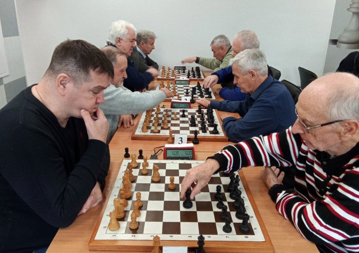 Геннадий Васильев – лучший блицор среди ветеранов