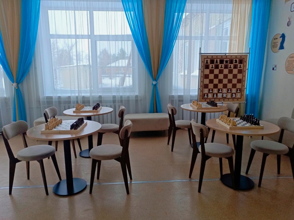 В Шумановской СОШ появилось шахматное пространство