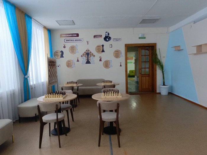 В Шумановской СОШ появилось шахматное пространство