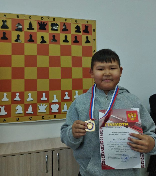 В Советском провели рапид «На призы Деда Мороза»