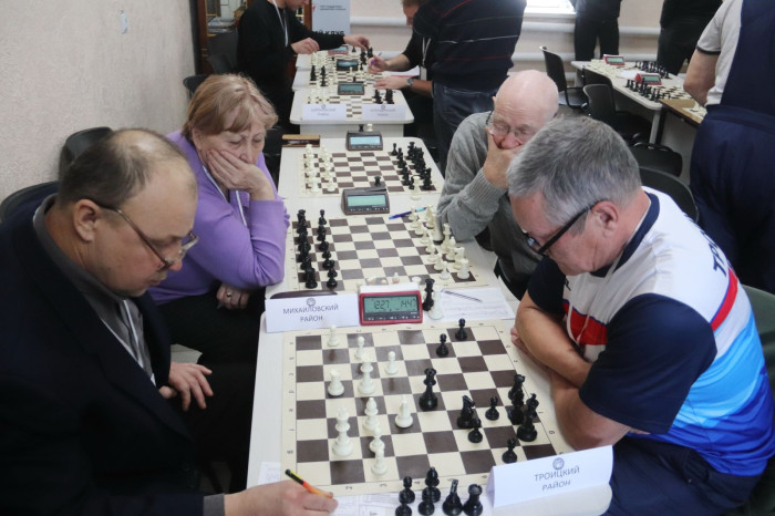 Благовещенские шахматисты выиграли краевую сельскую олимпиаду в Троицком