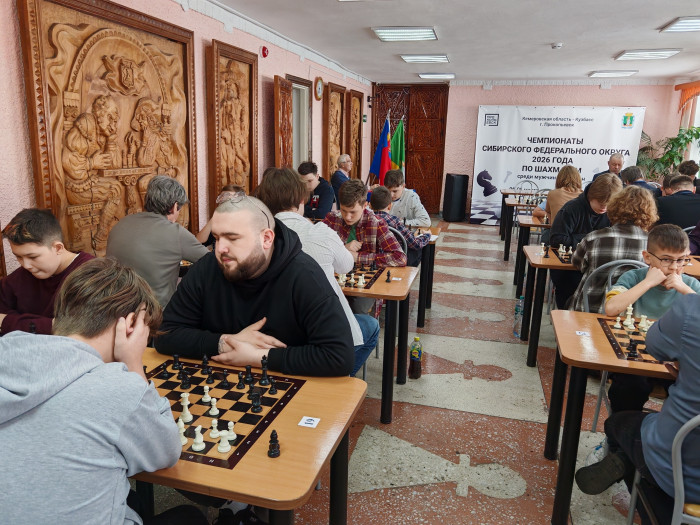 Виталий Бояринцев – второй на чемпионате Сибири по быстрым шахматам