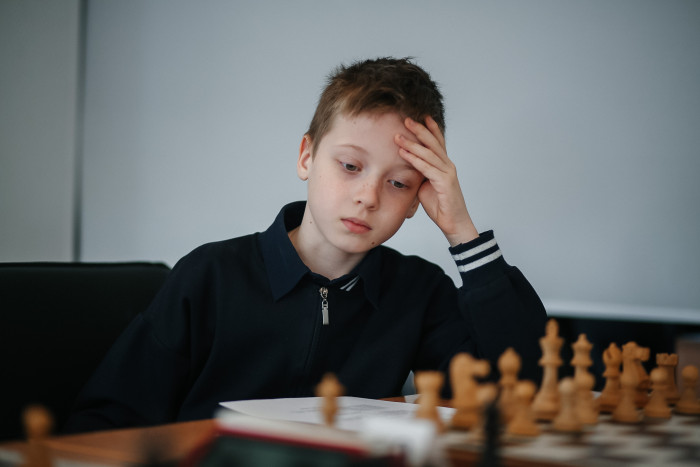 Никита Калиниченко – победитель краевой олимпиады «Шахматы в школах»