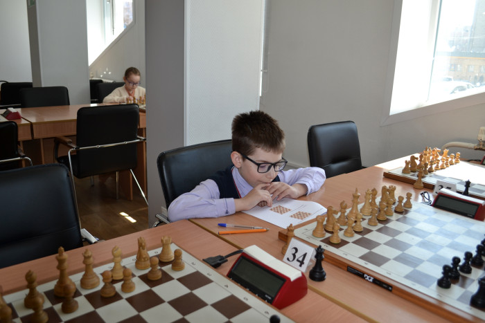 Никита Калиниченко – победитель краевой олимпиады «Шахматы в школах»
