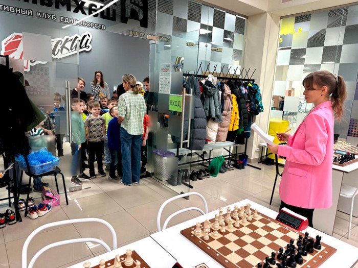 В Барнауле 42 дошкольника сыграли в рапид