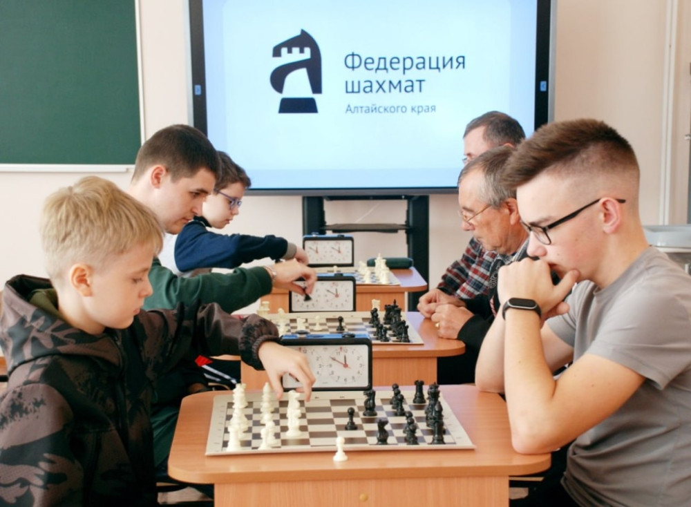 В Алтайском крае стартовал Региональный день шахмат