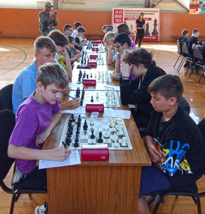 В Романово завершилось первенство края среди сельских школьников