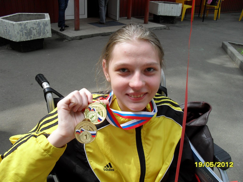 «Золотая» Ольга Дьячина